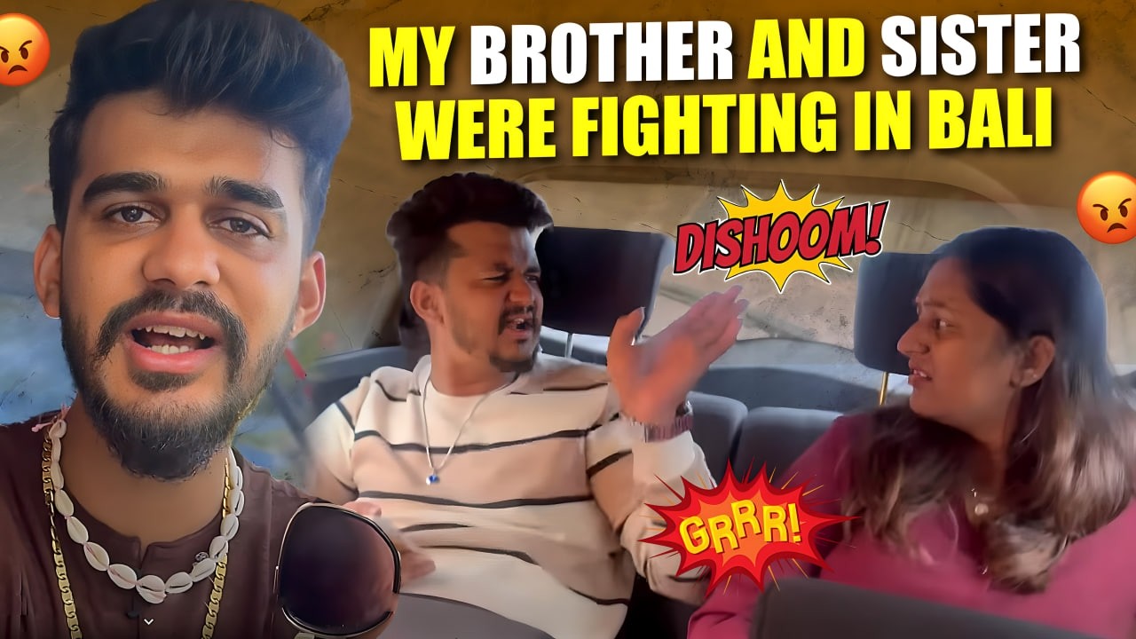 Tum Tum and ಅಕ್ಕಂದು Fight In Bali 😳🤯 | Samsameer_insta