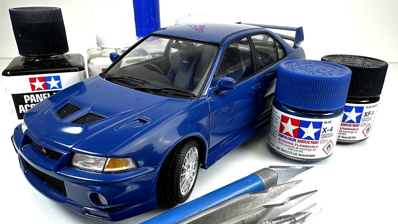Building a Miniature Mitsubishi Lancer Evo 6 by Tamiya [FULL BUILD] Step by Step Re-Upload