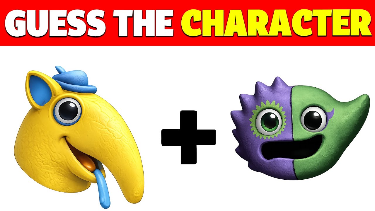 Сможете ли вы угадать персонажей из «Сада Банбана» (8 персонажей) по эмодзи? 👹🎮 (НЕВОЗМОЖНАЯ ВИКТ...