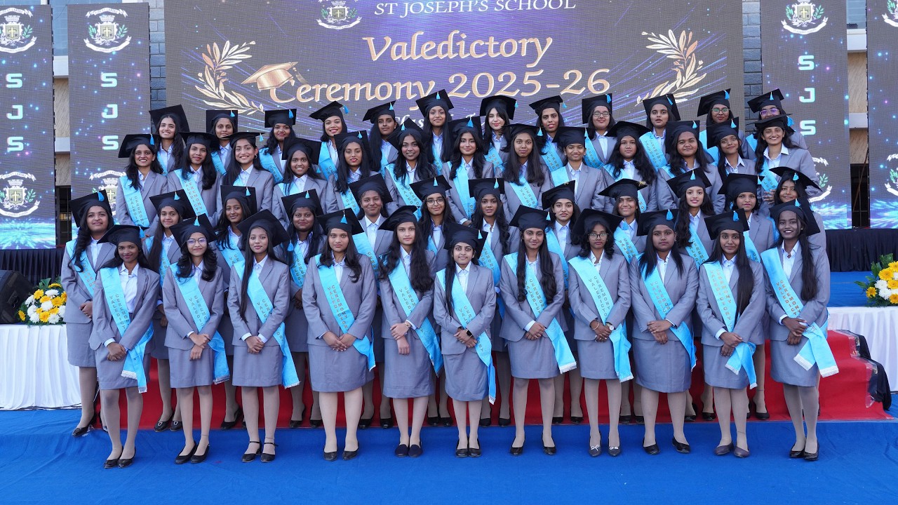 Aerial View : Valedictory Ceremony | Class X & XII | Batch of 2025-26 | Part 1