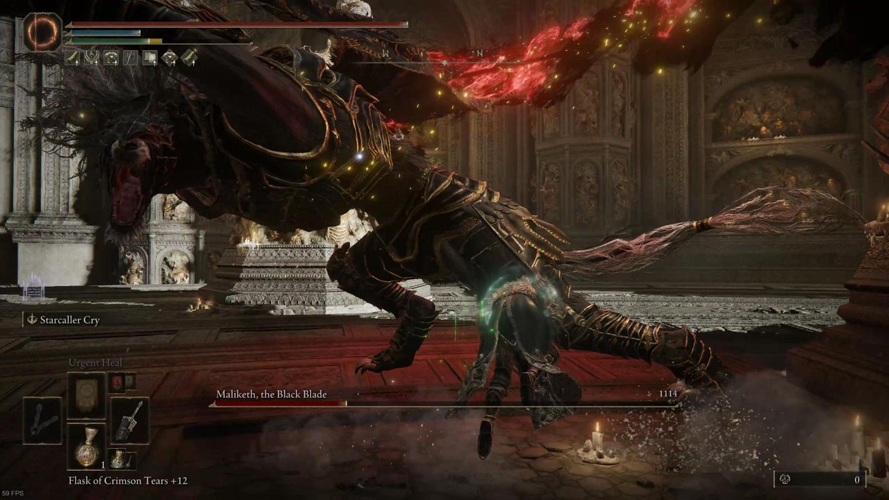 The Dog of Death (Maliketh the Black Blade) | Elden Ring