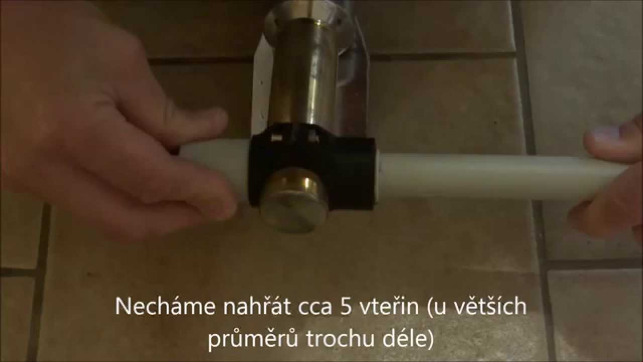 Svařování plastových trubek - návod jak na to