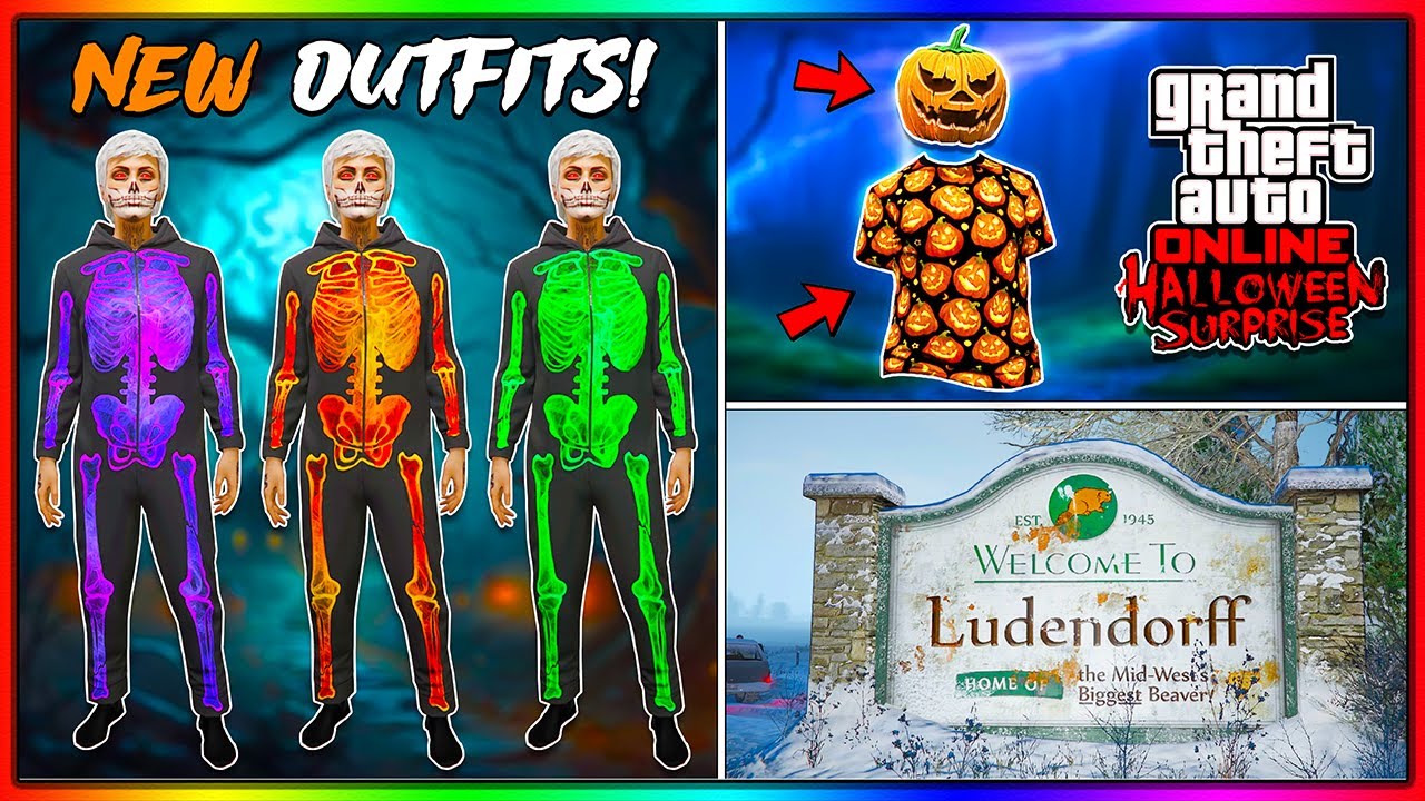 NEW Halloween Event, UNLOCK Skeleton Outfits, FREE Clothing, UFO, GTA 5 DLC 2024 (GTA Online Update)