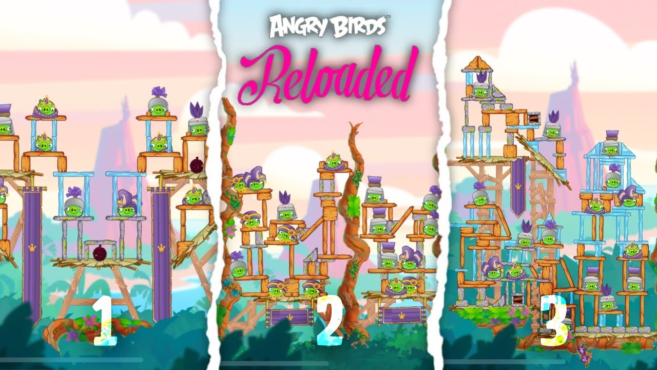 Я победила всех свиней в Angry Birds Stella Reloaded | Branch Out, часть 1