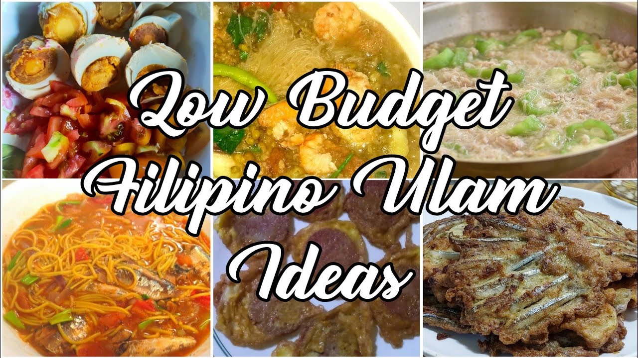 ᥫ᭡LOW BUDGET FILIPINO ULAM IDEAS 2024| PINOY ULAM LOW BUDGET | MURANG ULAM BY: PHILIPS WIFE