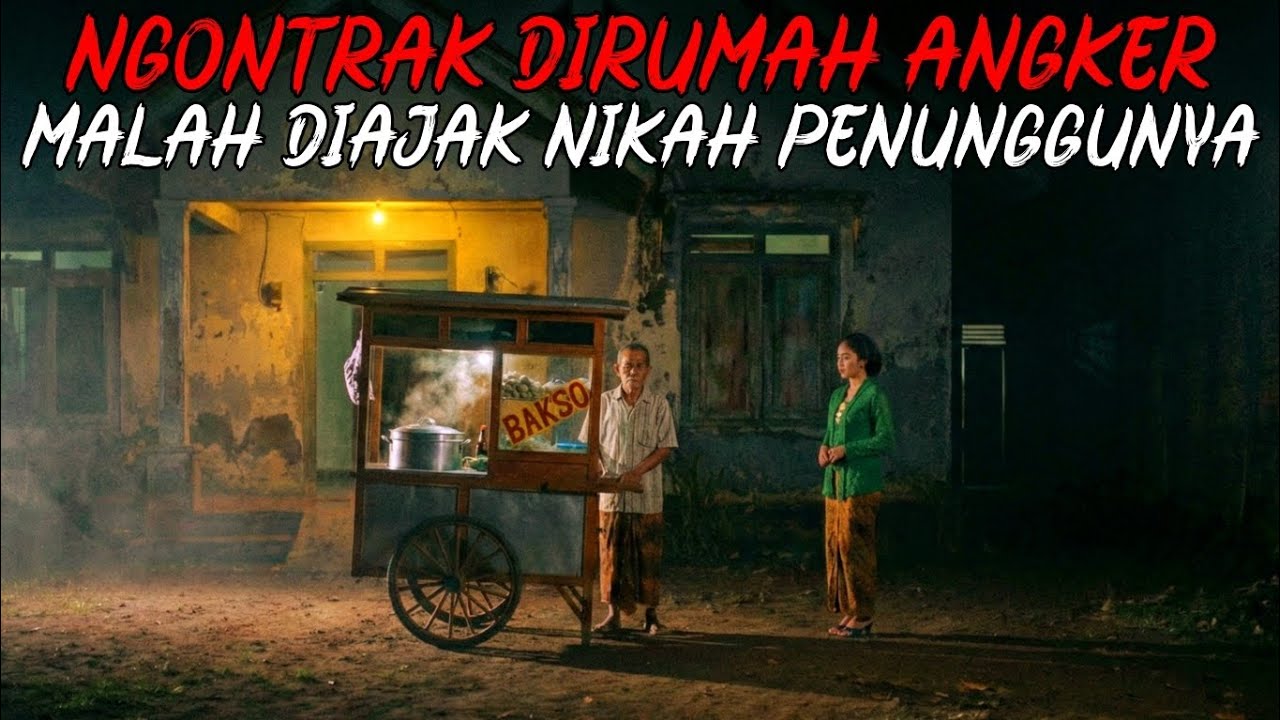 NGONTRAK DIRUMAH ANGKER KARENA MURAH MALAH DIAJAK NIKAH SAMA JIN MUSLIM PENUNGHUNYA