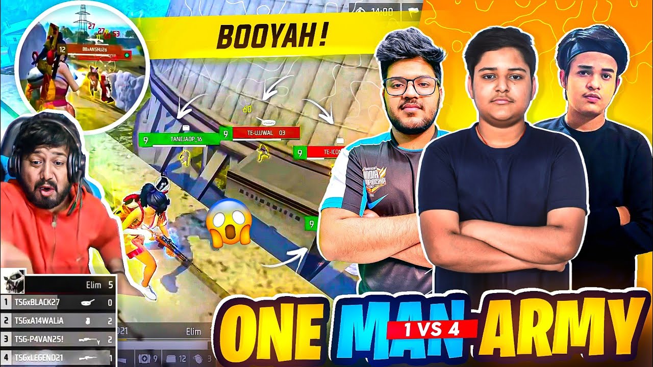 killer playing with Team Mafias | One Man Army| Rocky & Rdx
