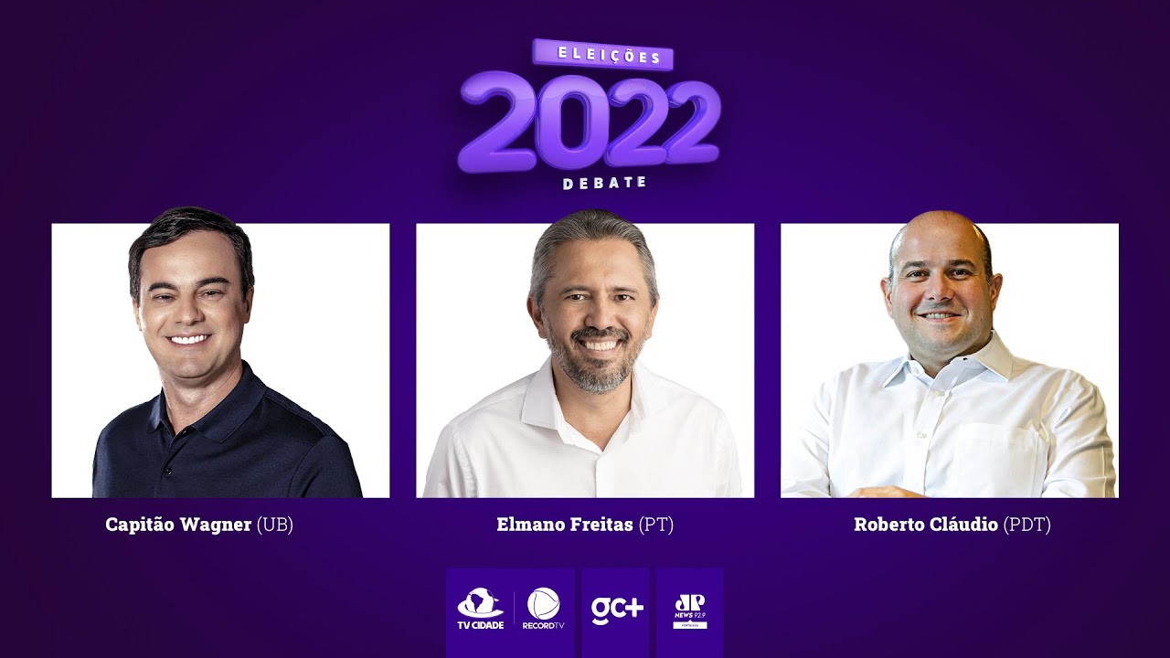 Debate do Grupo Cidade de Comunicação para o Governo do Ceará | Eleições 2022 | 29/08/2022
