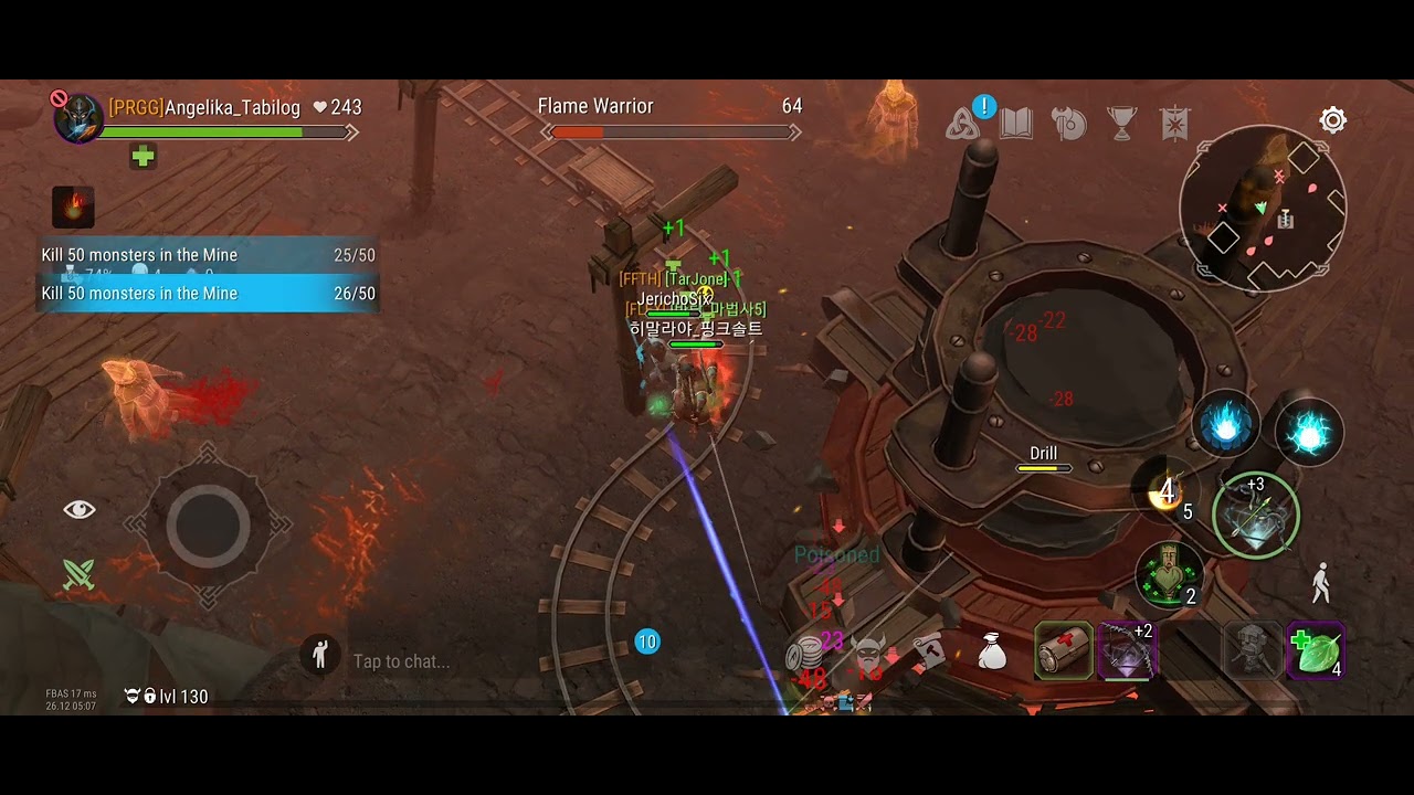 Trying Elementalist class in Miner's Camp in Frostborn season 38