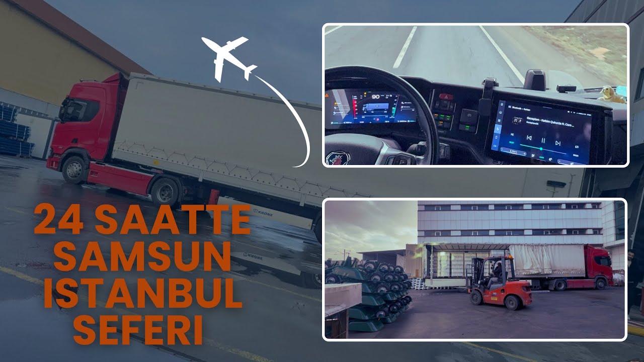 24 SAATTE İSTANBUL SAMSUN SEFERİ - UZUN YOLCUKUK 