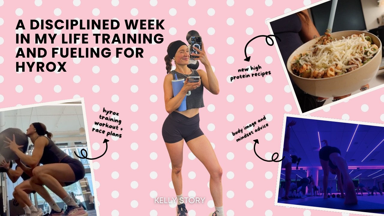 DISCIPLINED WEEK IN MY LIFE: 6 weeks out from my first hyrox 🏃🏼‍♀️🔥👟