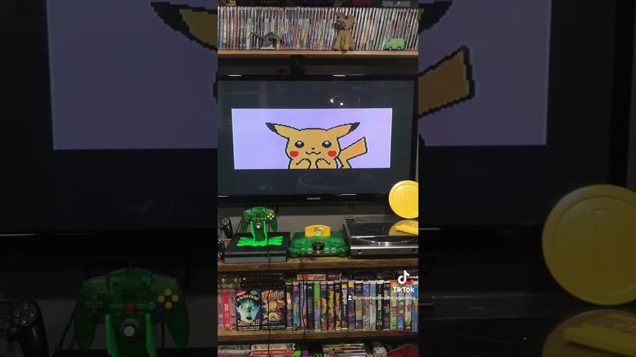 Pokémon Yellow on the Nintendo 64