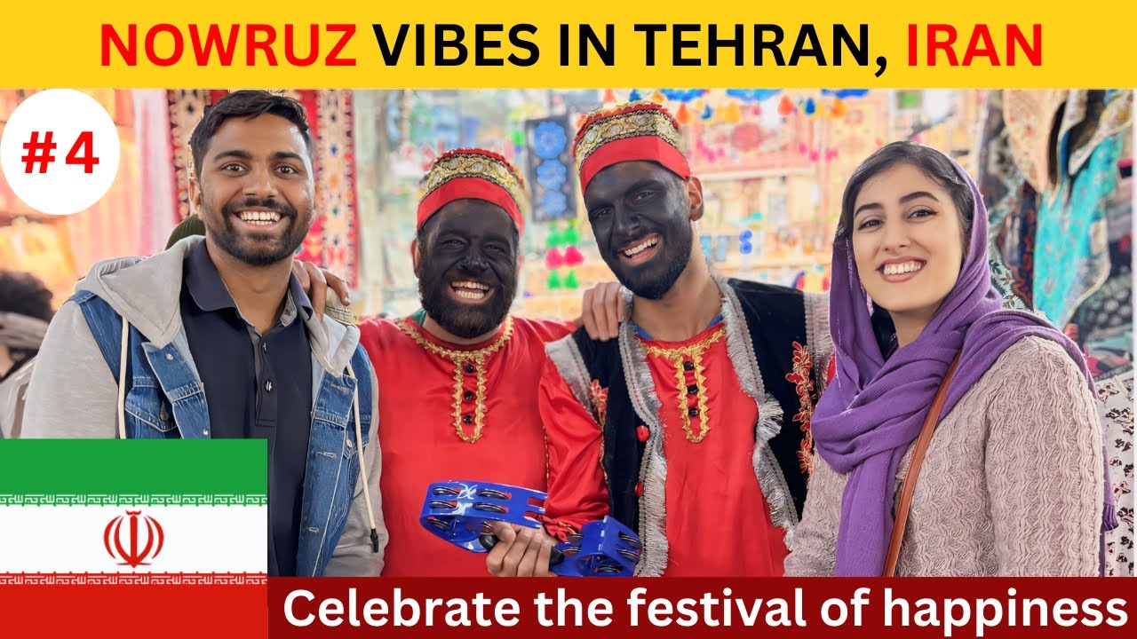 Nowruz Vibes with Hajji Firuz in Iran | Persian New Year | Indian Persian Couple | Bitwanindia