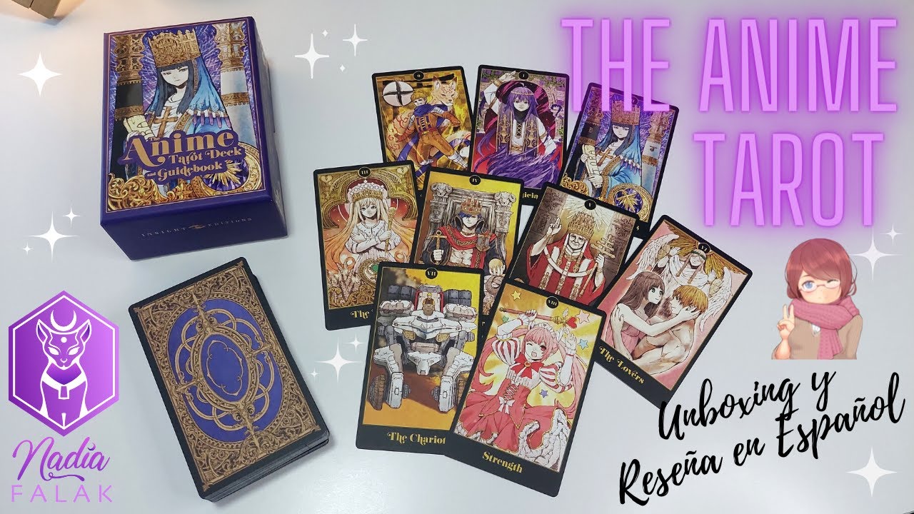 THE ANIME TAROT ⭐ Unboxing y Reseña en Español 🔹 Nadia Falak