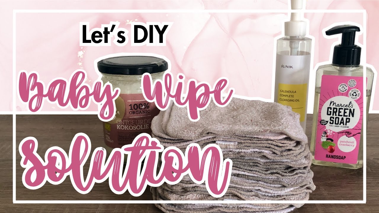 How to Make Reusable Wipes Solution - Natural Baby Wipe Solution Recipe