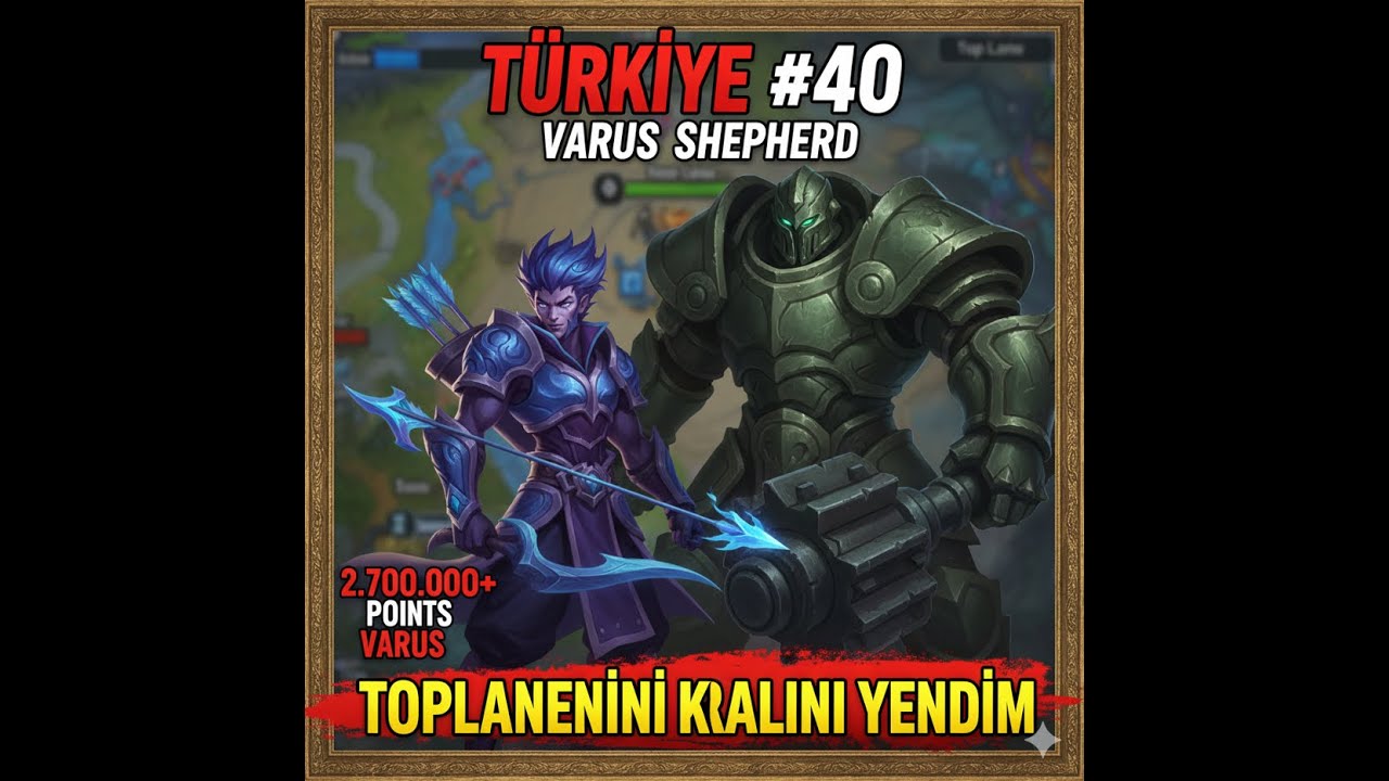 TOP LANE HYBRID VARUS VS MORDEKAISER 