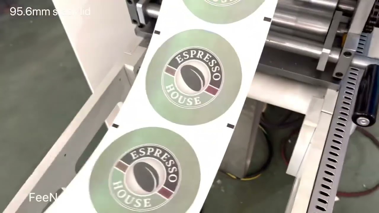 One layer paper cup lid making machine with lid packing machine FeeNoT 145