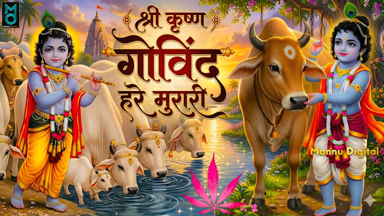 श्री कृष्ण गोविंद हरे मुरारी | KRISHNA BHAJAN 2026 ( FULL SONG) Shri Krishna Govind Hare Murari