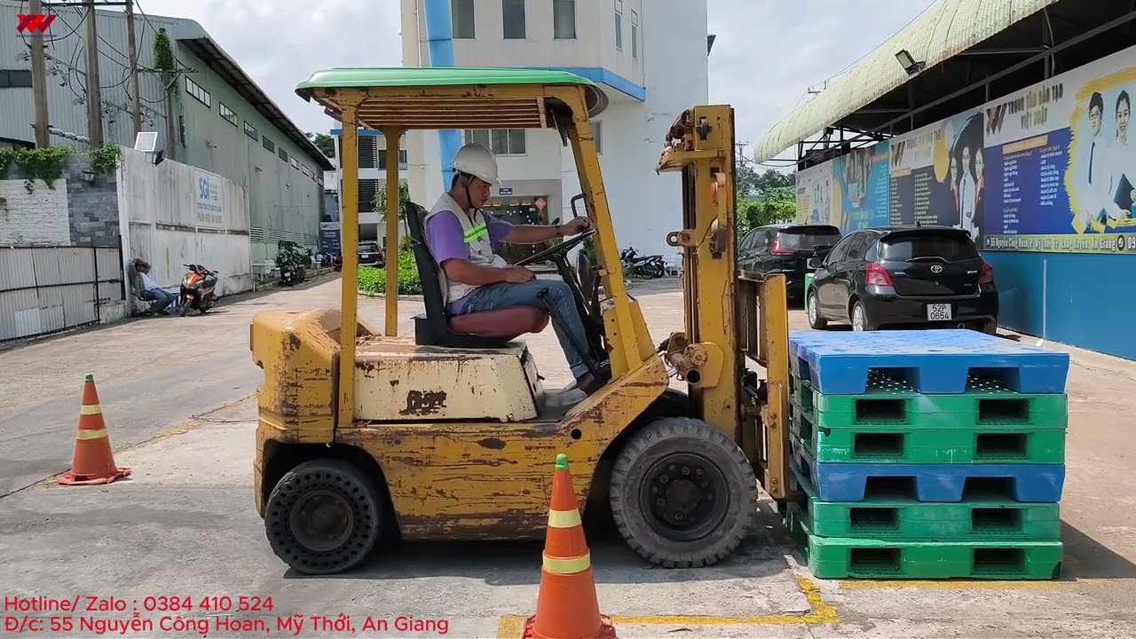 Phần thi thực hành xe nâng
