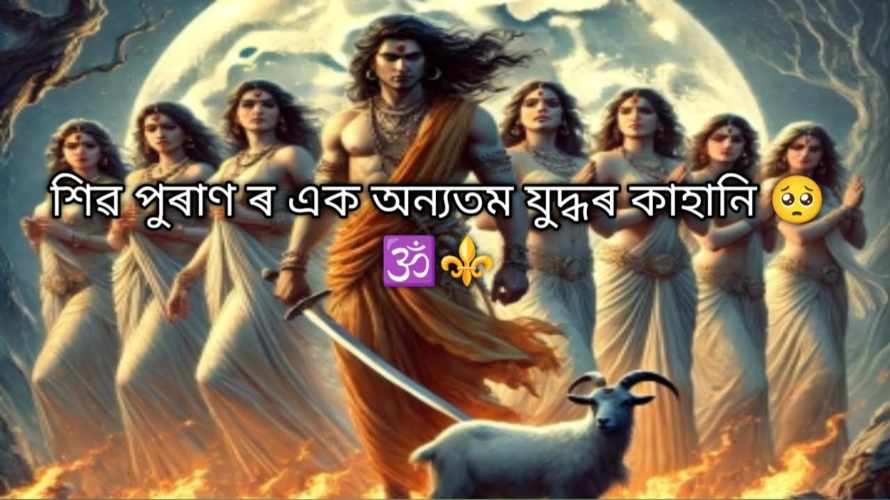 শিৱ পুৰাণ ৰ এক অন্যতম যুদ্ধৰ কাহিনী🕉️⚜️ Assamese Spiritual Video🫶