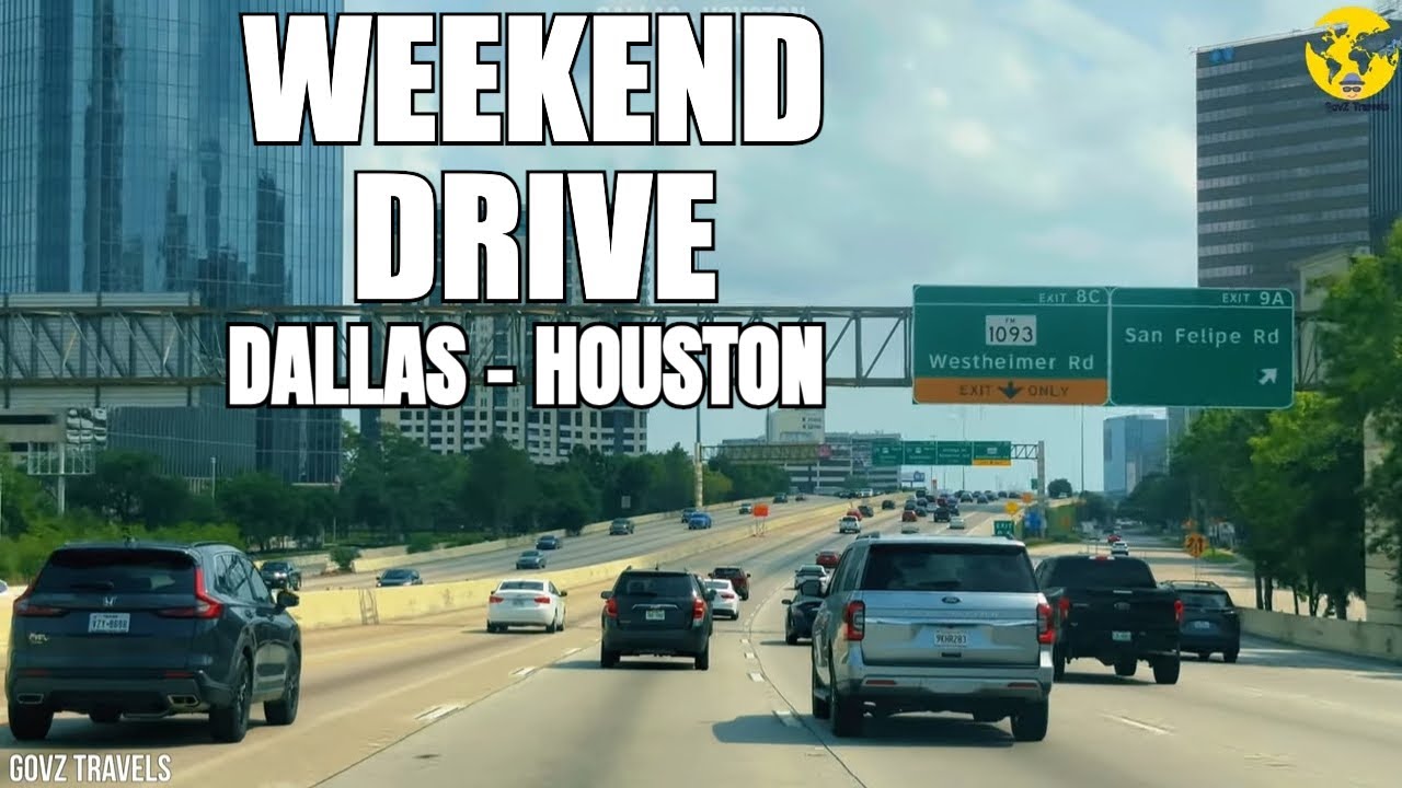 Driving Dallas to Houston | Hidden Gems & Highway Surprises