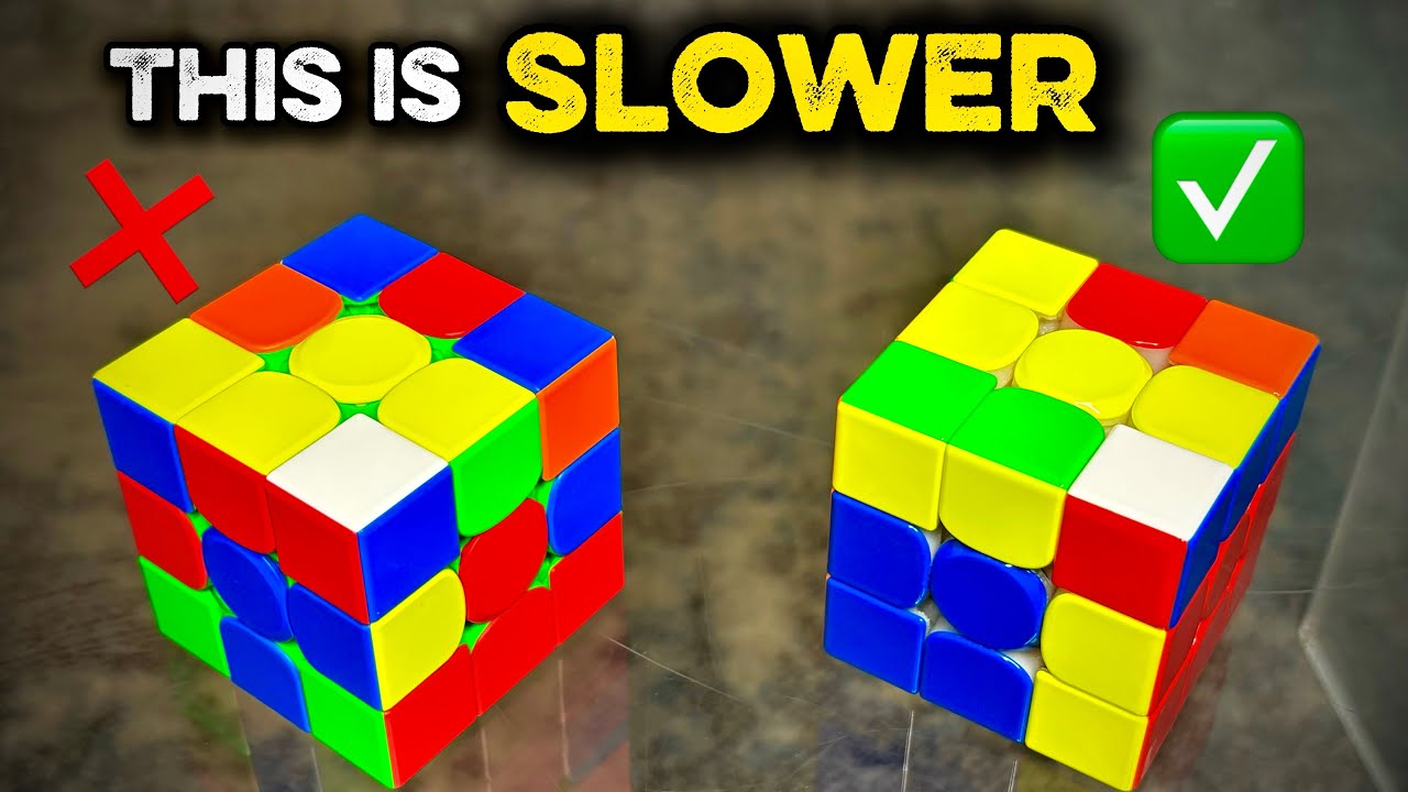 Why Some F2L Tricks Are Actually Slowing You Down