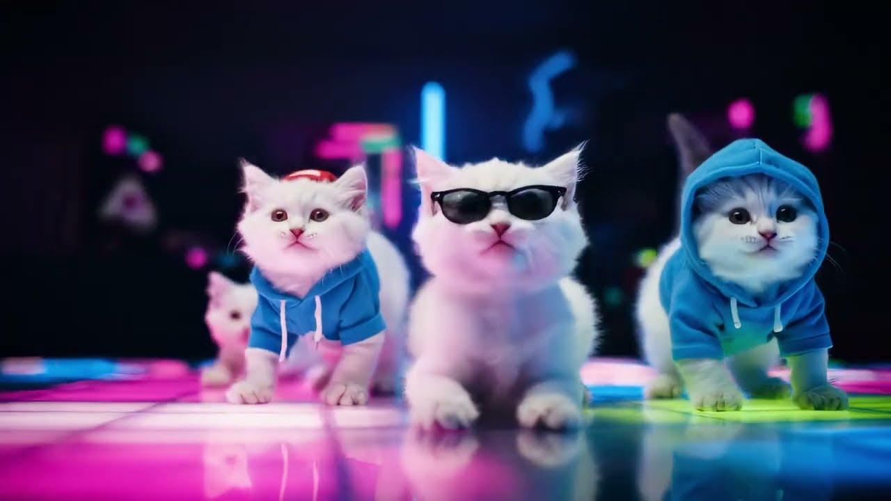 Apple Banana - Divertida canción de Gatitos Bailando | EDUKATZ PARTY DANCE