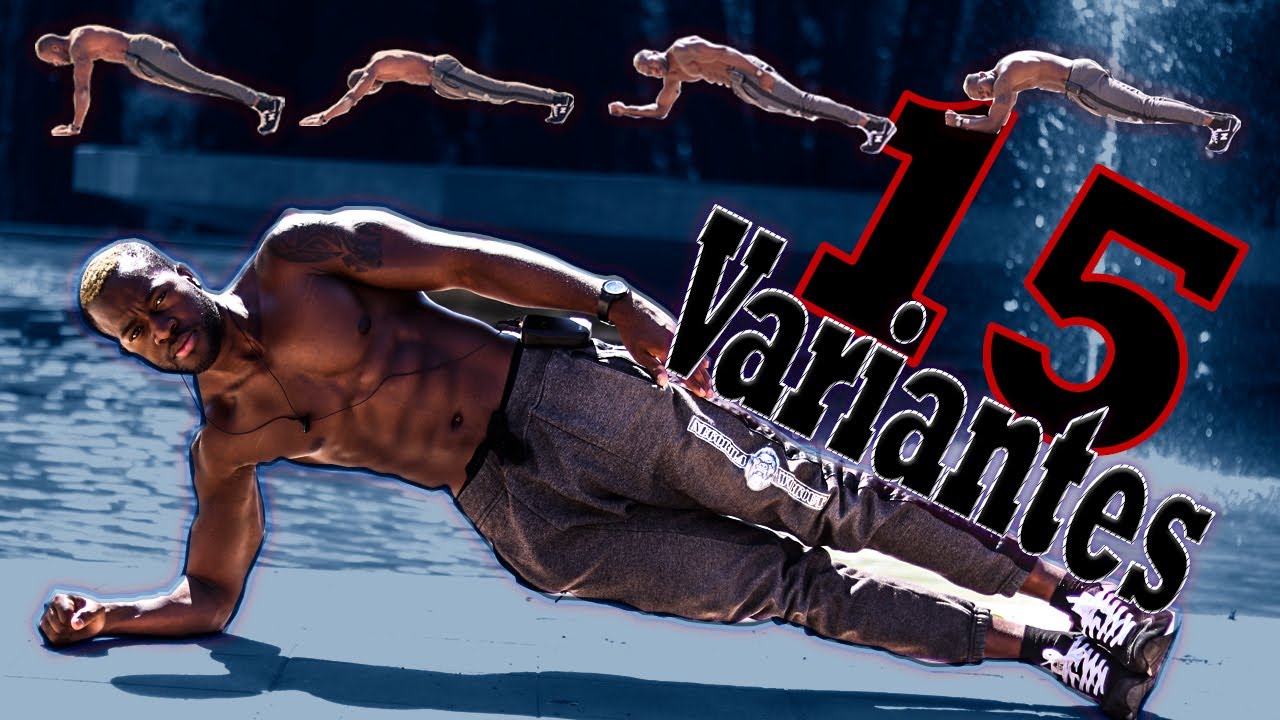 15 VARIANTES Diferentes DE la Clásica PLANCHA Abdominal |  Negorila Workout