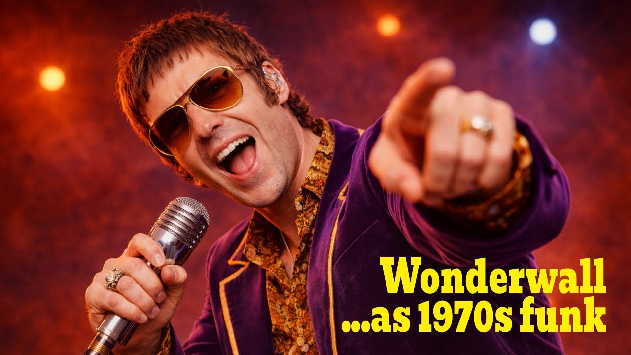 Wonderwall - Reimagined as 1970s funk