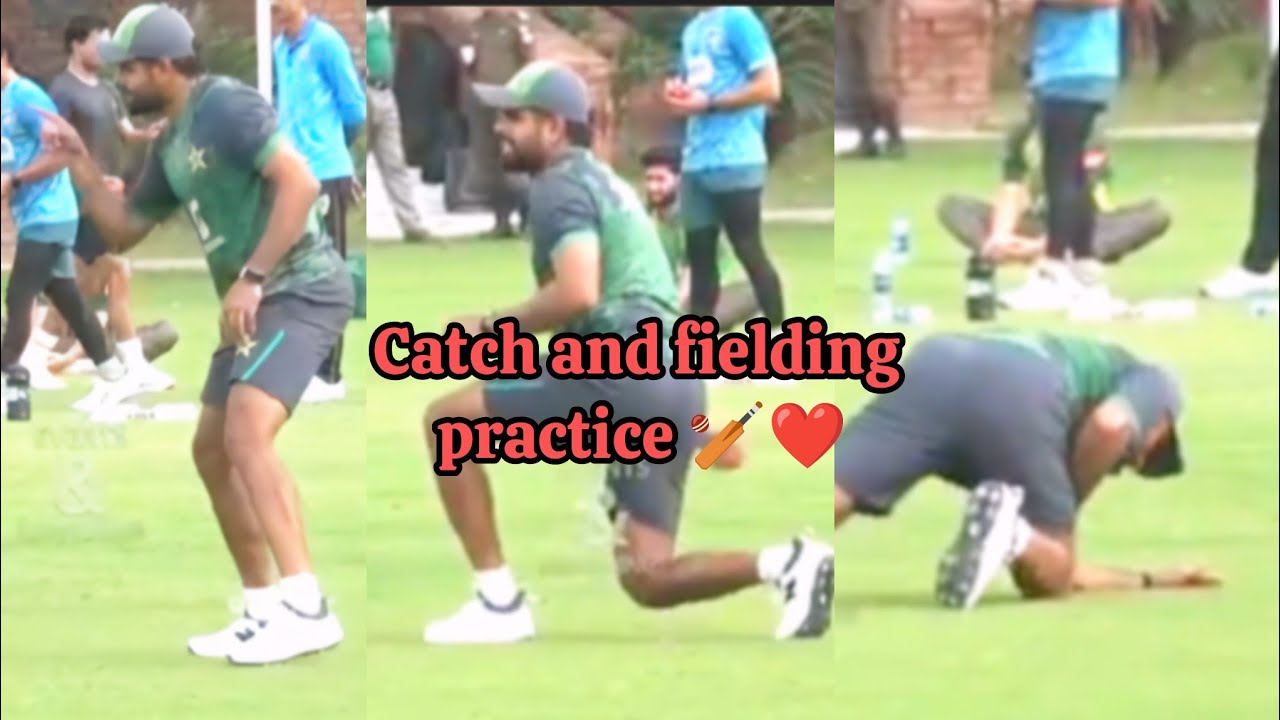 Babar Azam starts his fielding and catching practice 🫶😇#babarazam #kingbabar #cricket #cricketlover 