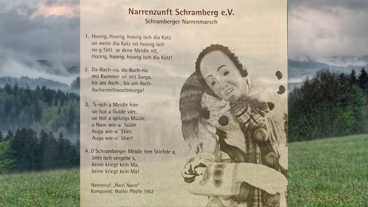 Schramberger Narrenmarsch/Mit Marsch und G'schell