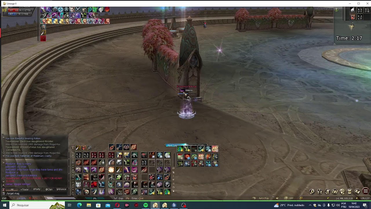 L2 EXILIUM - Palmitao - Tournament - Wind Rider - Ghost Hunter.