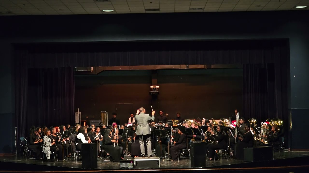 Clay-Chalkville High School Christmas Concert 12/09/25 Mass Band