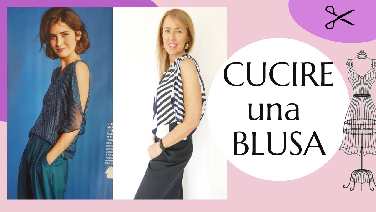 Cucire una Blusa con volant DIY