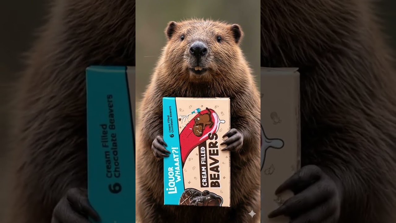 Sharing A Cream Filled Beaver