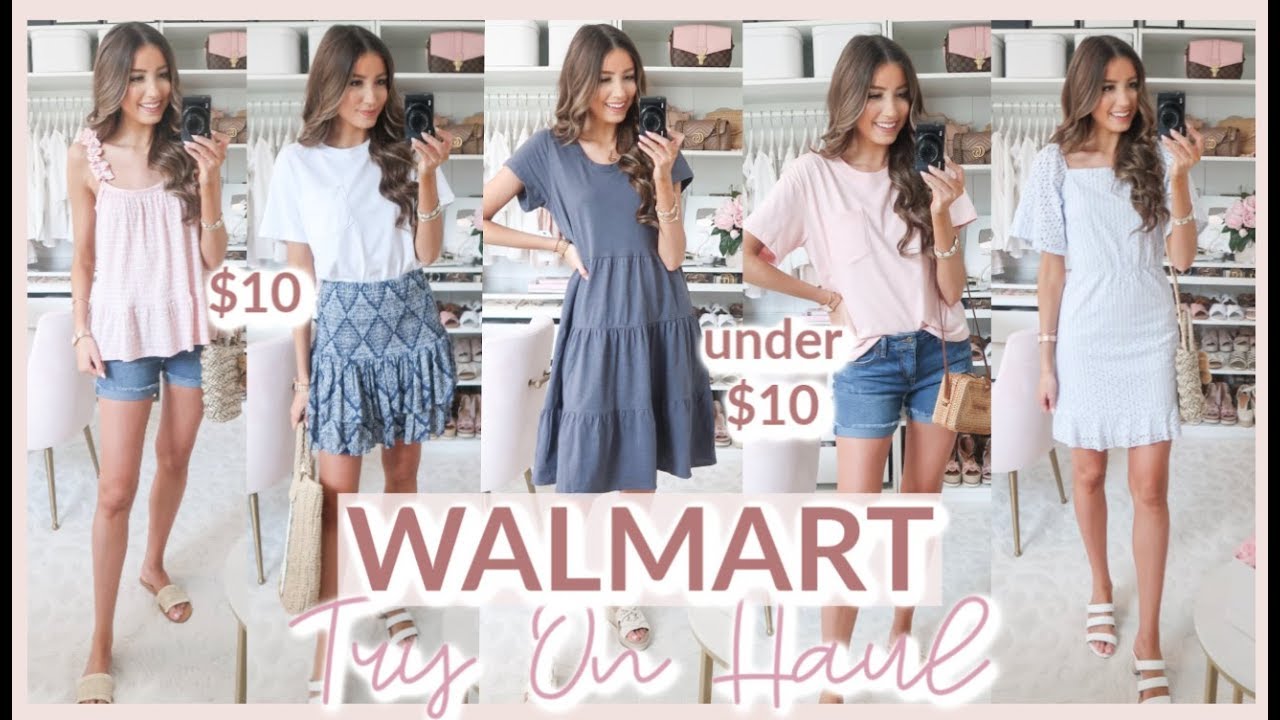 HUGE WALMART SUMMER TRY ON HAUL 2020 | the CUTEST new arrivals + IN STOCK! 💗