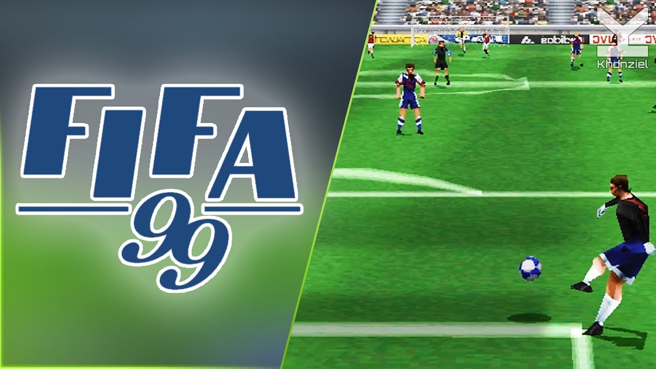 FIFA 99 (1998) PlayStation - Manchester United Vs Bayern Munich