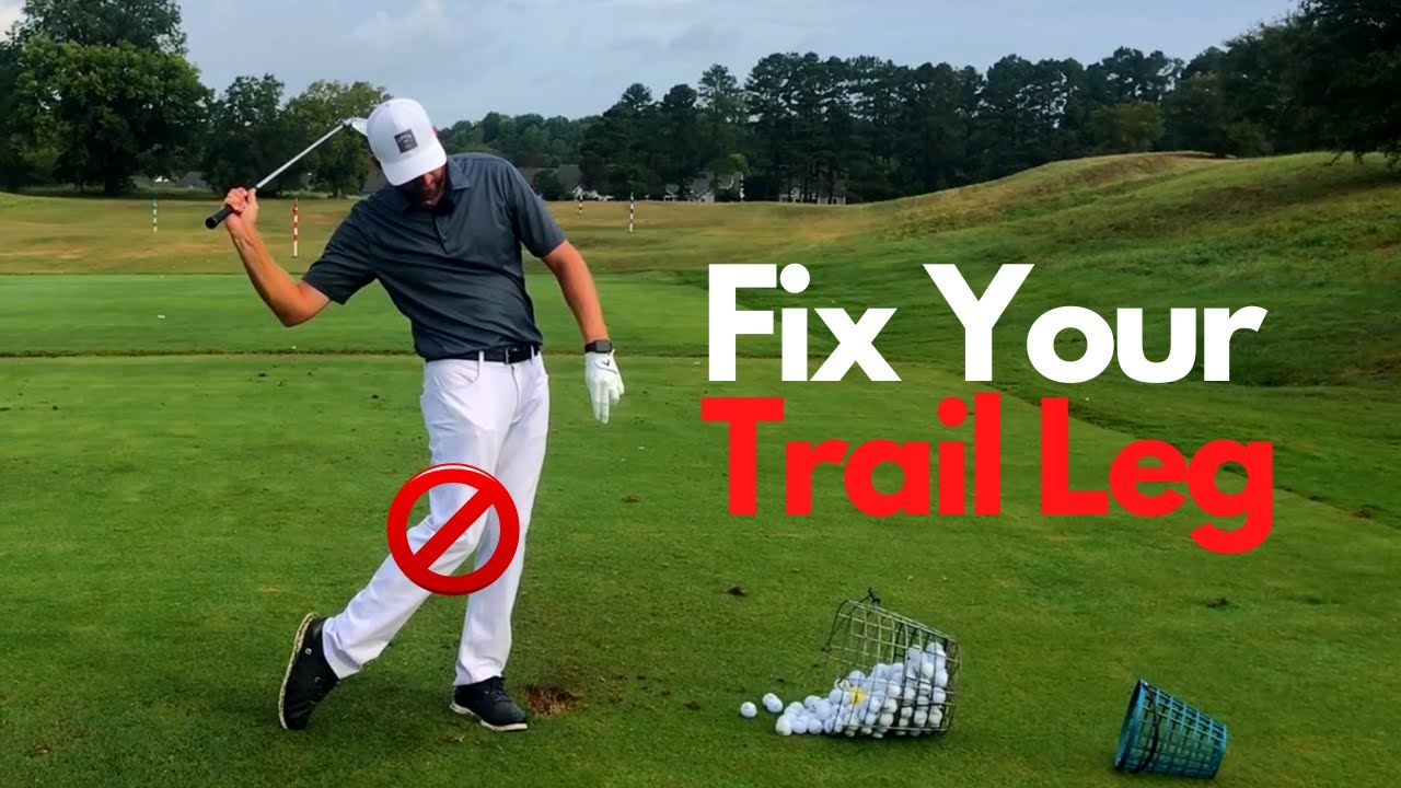 How to Use the Trail Leg in the Downswing