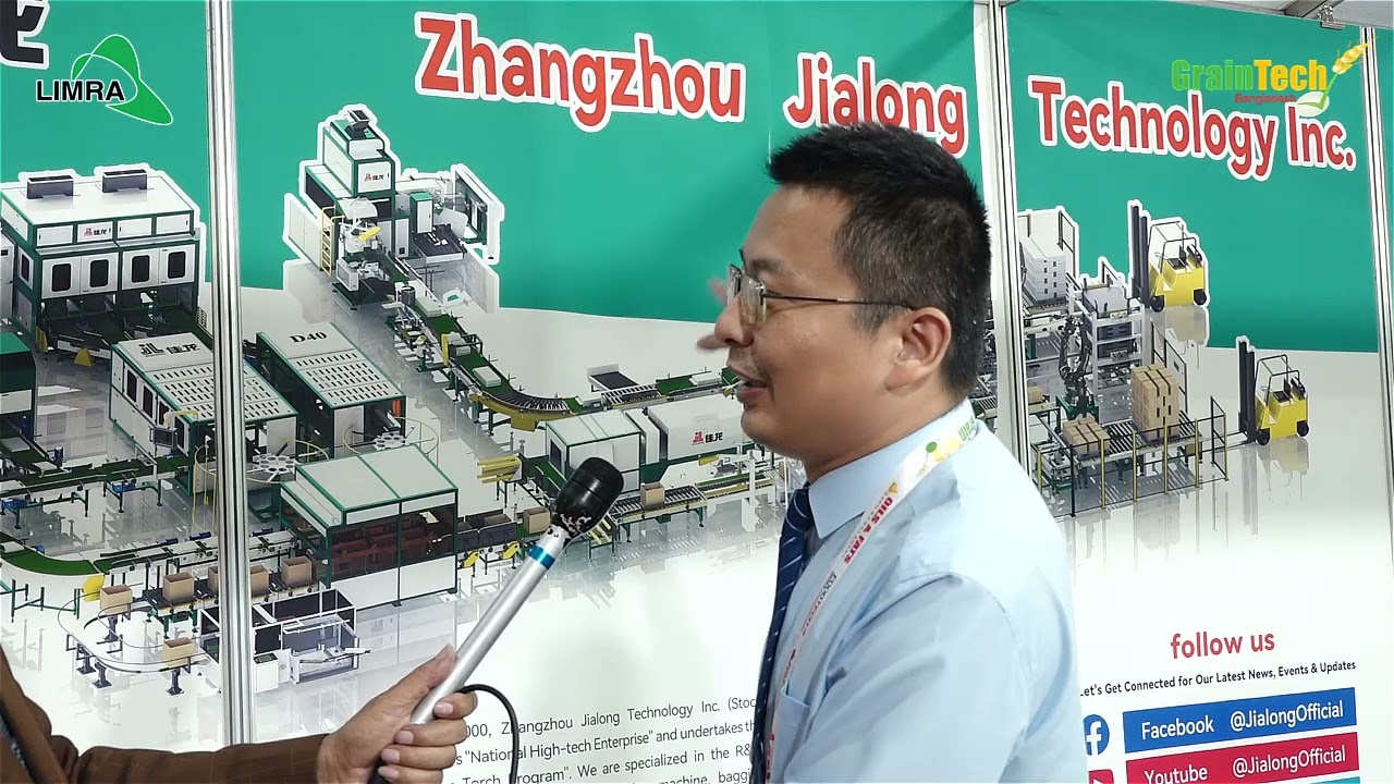 Jacky Zhang, Vice General Manager | Zhangzhou Jialong Technology Inc. | Grain Tech Bangladesh-2025