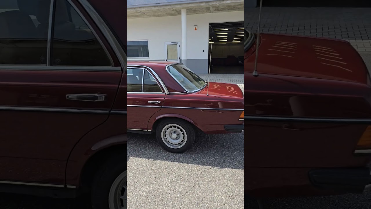 1981 Mercedes 240 Diesel #automobile #car #w123