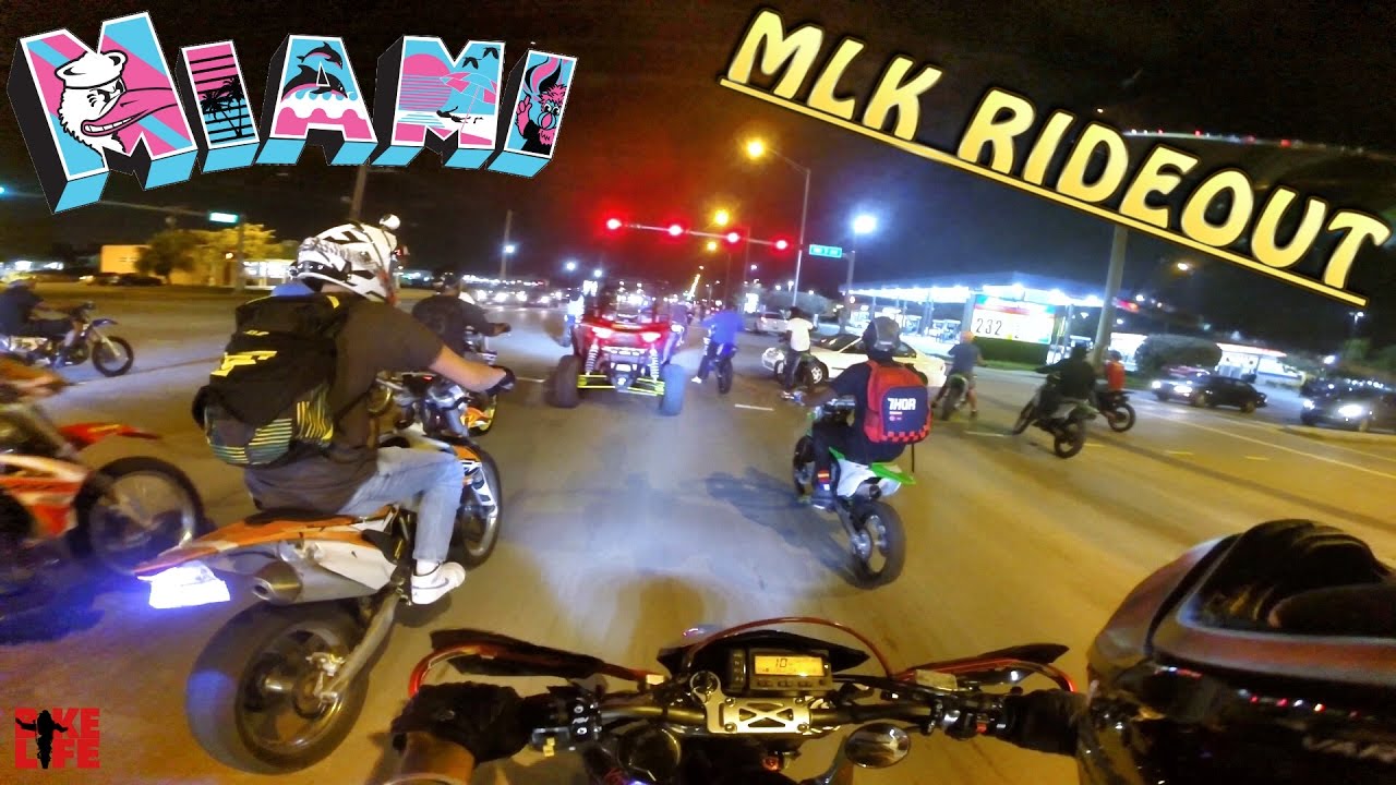 MIAMI MLK RIDEOUT 2017 | BIKELIFE!!