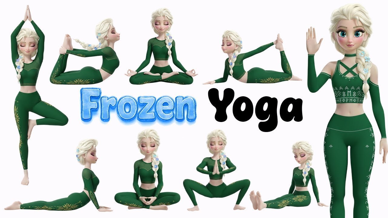 Yoga para Niños: Ejercicio Divertido con Elsa | Frozen Yoga