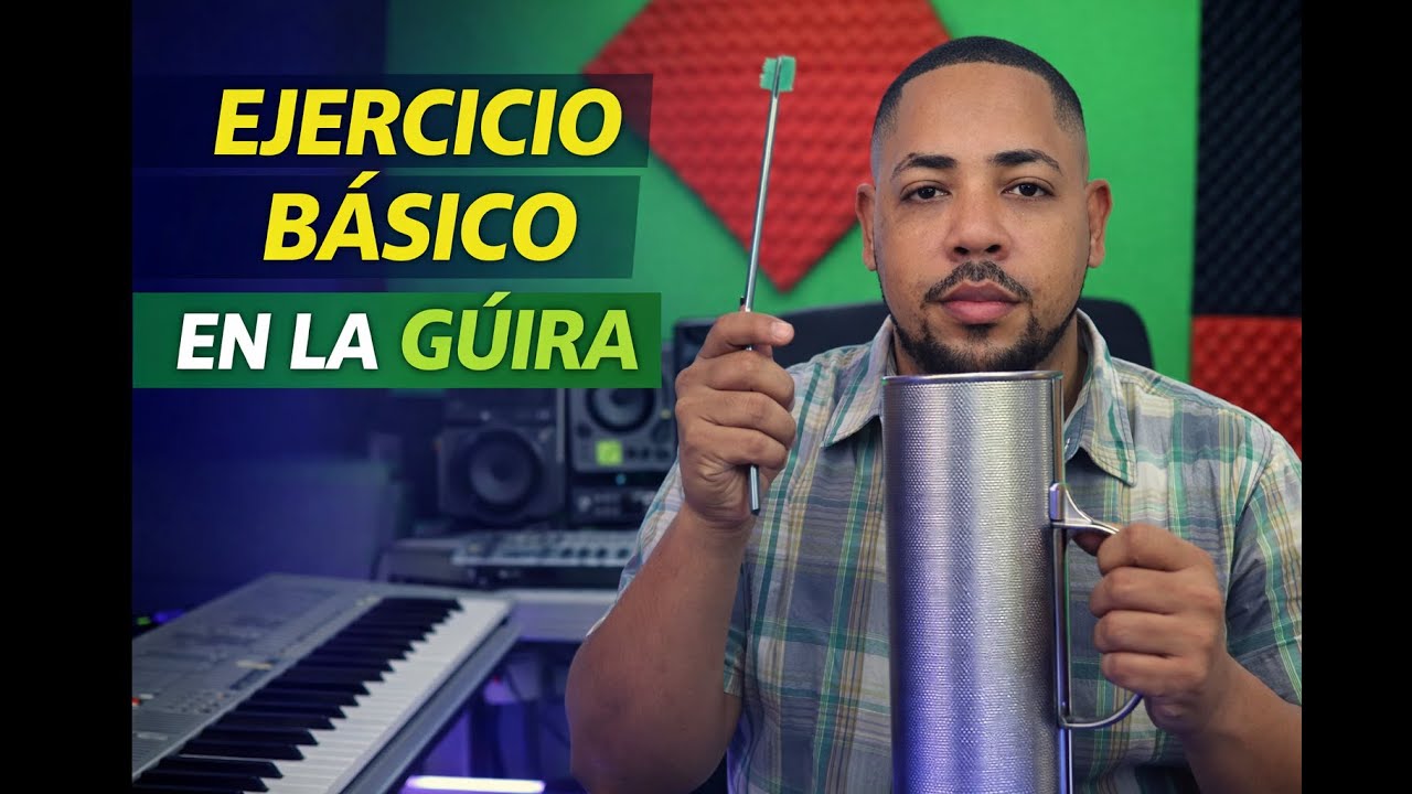 Cómo tocar la güira desde cero | Ritmo básico de merengue
