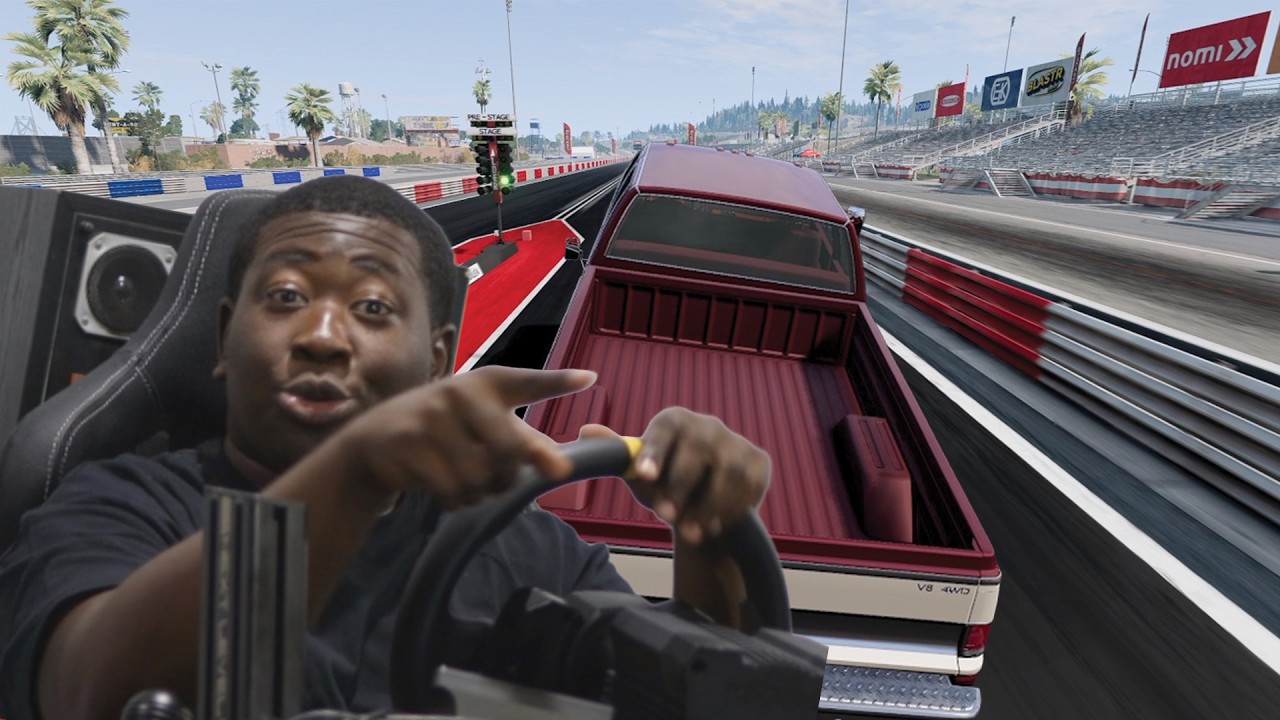 I MADE A 7.3 POWERSTROKE GO 7.3 SECONDS...HERE'S HOW | BEAM.NG EXPERIMENTS