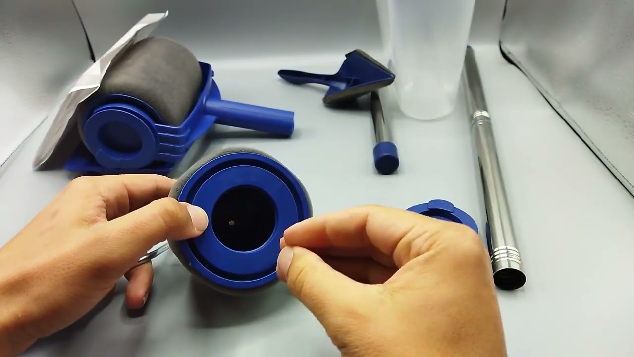 فتح علبة و تجريب المنتج paint roller أو rouleau de peinture à réservoir و اكتشف سعره في السوق.