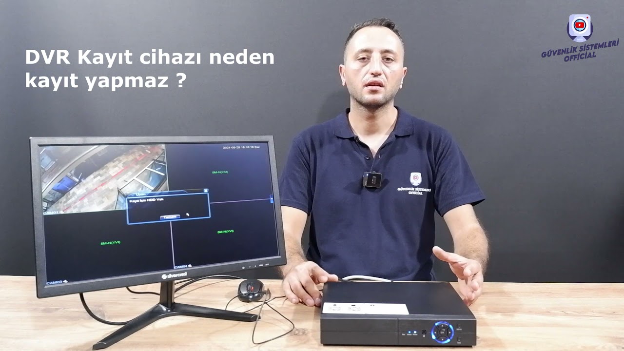 DVR Kayıt cihazı kayıt yapmıyor ( Kamera sistemi neden kayıt yapmaz )