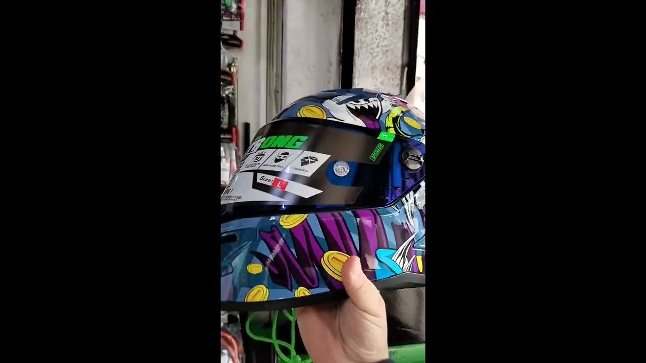 Casco para moto xtrong Mario bros en shopbikers