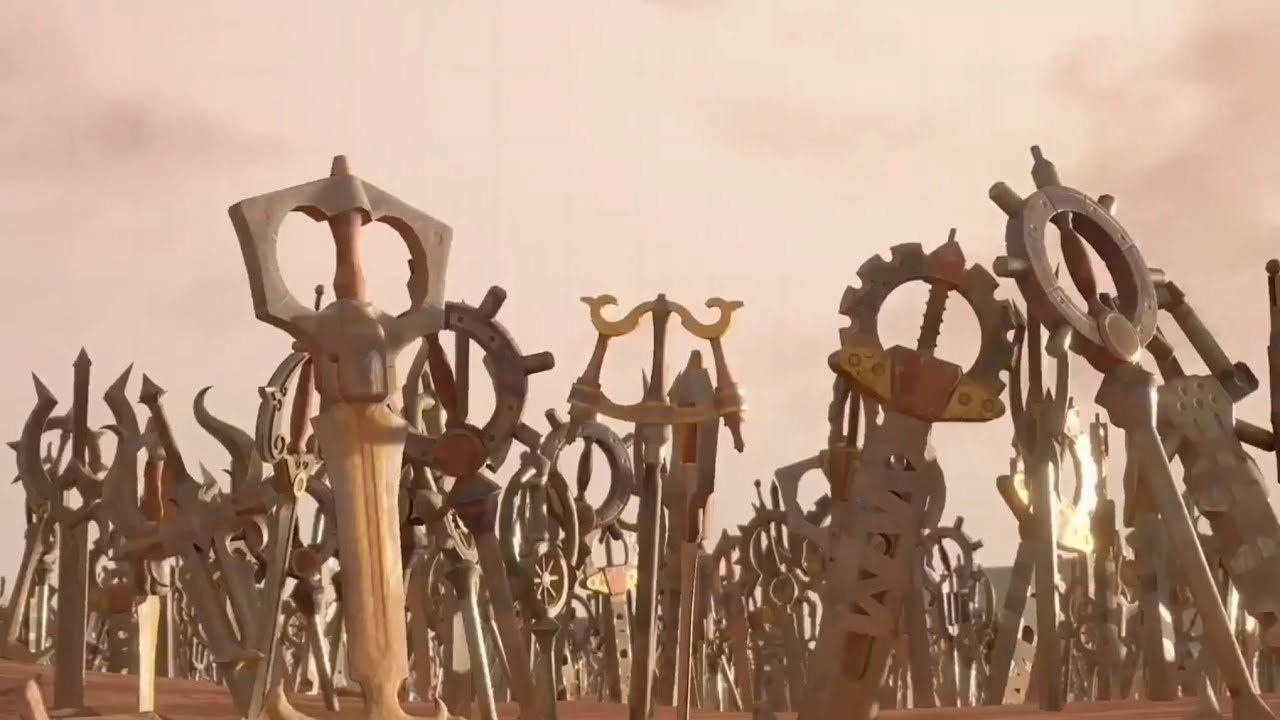 Kingdom Hearts 3 (Chapter 14: The Keyblade Graveyard) - The X-blade