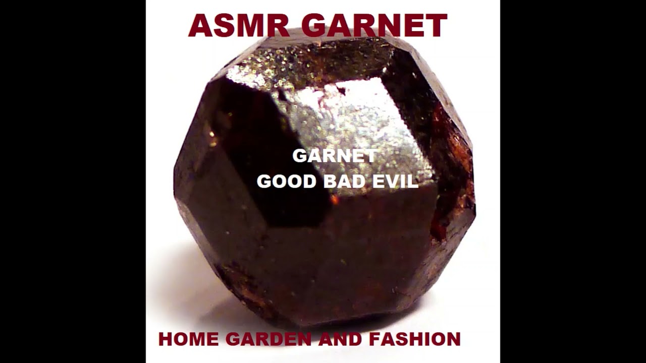 ASMR GARNET GEMSTONE ALL YOU NEED TO KNOW GOOD BAD AND EVIL||HOME GARDEN AND FASHION|| RAHU GEMSTONE