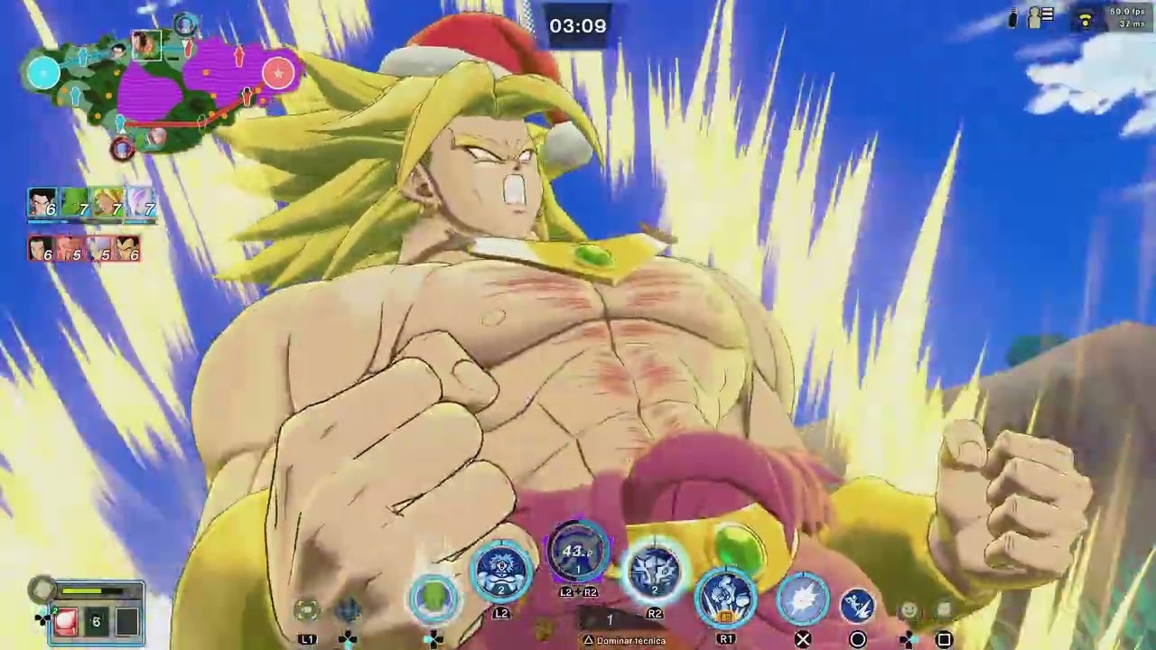 Dragon Ball Gekishin Squadra | Broly es muy top en el rol de daño | PS5 HD